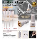 2USB Car Charger 