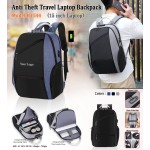 H1544 Anti-Theft Laptop Backpack with USB Charging Port for Corporate Gifting & Executive Travel