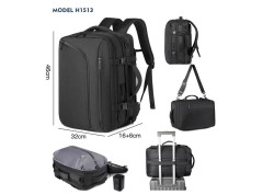 Travel Backpack with Air Vacuum Compression