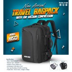Travel Backpack with Air Vacuum Compression 