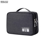 Double Layer Travel Gadget Organizer Bag
