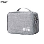 Double Layer Travel Gadget Organizer Bag