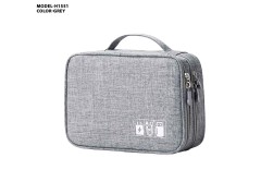 Double Layer Travel Gadget Organizer Bag