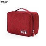 Double Layer Travel Gadget Organizer Bag