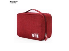 Double Layer Travel Gadget Organizer Bag