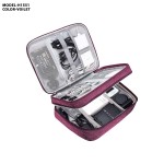 Double Layer Travel Gadget Organizer Bag