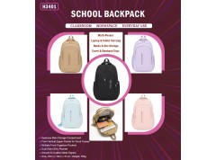 H3401 Premium Multi-Pocket School Backpack for Students, Corporate Gifting