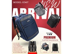 H3407 Premium Laptop Backpack with Anti-Theft Design for Corporate Gifting