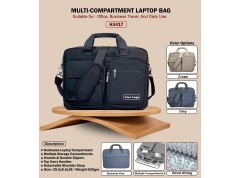 MULTI-COMPARTMENT LAPTOP BAG