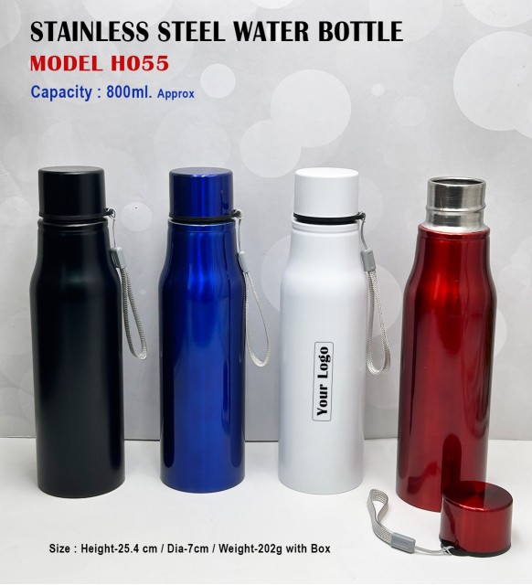 Stainless Steel Water Bottle – 800 ml | H055