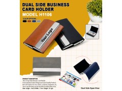 Dual Side Business Card Holder