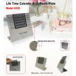 Life Time Calender with  Month Display