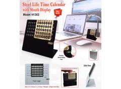Desktop Life Time Calendar with Month Display