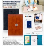 Office Notebook Diary with Sticky Notes | H1002