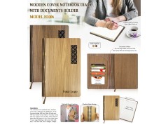 Wooden Cover Notebook Diary – H1006