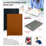 Premium A5 PU Leather Notebook Diary – H1007