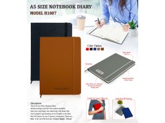 Premium A5 PU Leather Notebook Diary – H1007