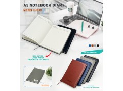 Premium A5 PU Leather Notebook Diary - H1008