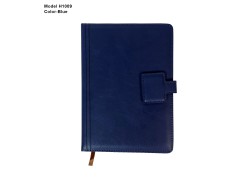 A5 PU Leather Notebook Diary with Strap Lock – Corporate Gift Diary H1009