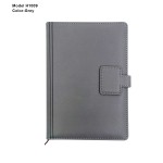 A5 PU Leather Notebook Diary with Strap Lock – Corporate Gift Diary H1009