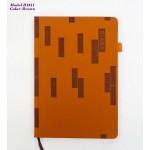 A5 PU Leather Notebook Diary with Pen Holder