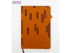 A5 PU Leather Notebook Diary with Pen Holder