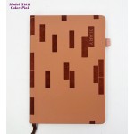 A5 PU Leather Notebook Diary with Pen Holder