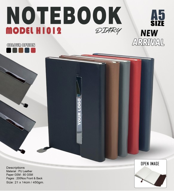 A5 Size Notebook Diary 