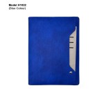 PU Leather Planner Diary with Card Holder & Ring Binder