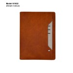 PU Leather Planner Diary with Card Holder & Ring Binder
