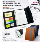 Planner Diary with Sticky Notes