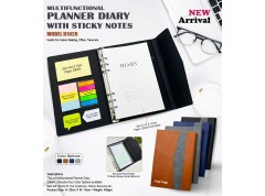 Planner Diary with Sticky Notes