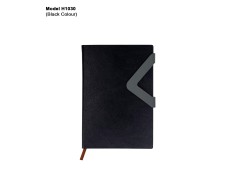 A5 PU Leather Magnetic Flap Notebook Diary with Bookmark
