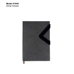 A5 PU Leather Magnetic Flap Notebook Diary with Bookmark