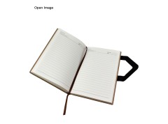 A5 PU Leather Magnetic Flap Notebook Diary with Bookmark