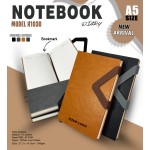 A5 PU Leather Magnetic Flap Notebook Diary with Bookmark