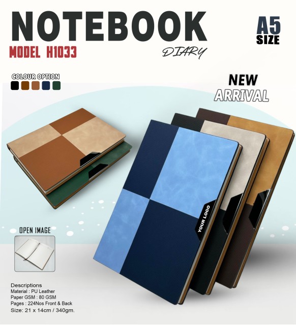 A5 Size Notebook Diary 