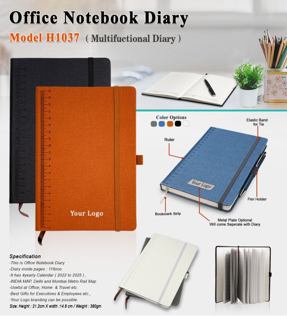 Office Notebook Diary 