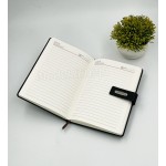 Premium PU Leather Notebook Diary with Magnetic Flap