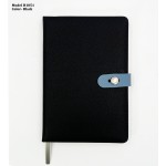 A5 PU Leather Notebook Diary with Silicone Lock 