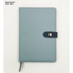 A5 PU Leather Notebook Diary with Silicone Lock 