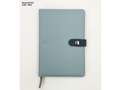 A5 PU Leather Notebook Diary with Silicone Lock 
