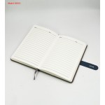 A5 PU Leather Notebook Diary with Silicone Lock & Logo Branding