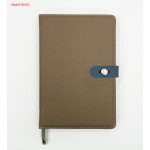 A5 PU Leather Notebook Diary with Silicone Lock & Logo Branding