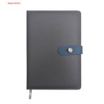 A5 PU Leather Notebook Diary with Silicone Lock 
