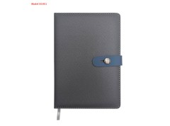 A5 PU Leather Notebook Diary with Silicone Lock