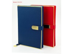 Branded A5 PU Leather Office Notebook Diary