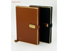 Branded A5 PU Leather Office Notebook Diary