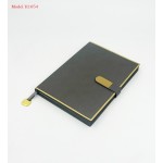 Branded A5 PU Leather Office Notebook Diary – 5 Colors with Custom Logo Option