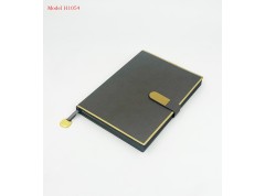 Branded A5 PU Leather Office Notebook Diary